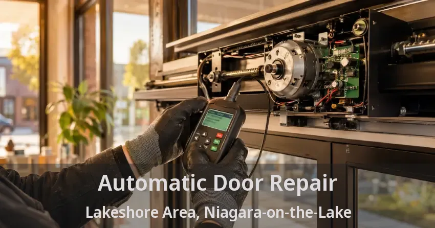 Automatic Door Repair Lakeshore Area, Niagara-on-the-Lake - ON