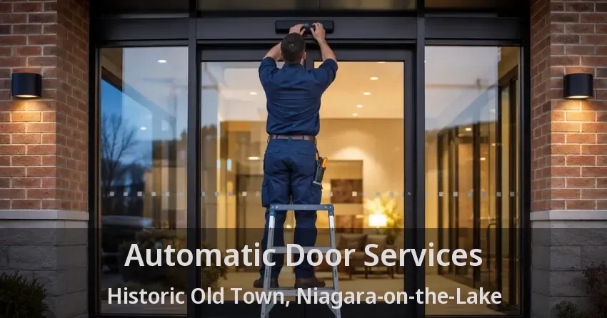 Automatic Door Services Historic Old Town, Niagara-on-the-Lake - ON