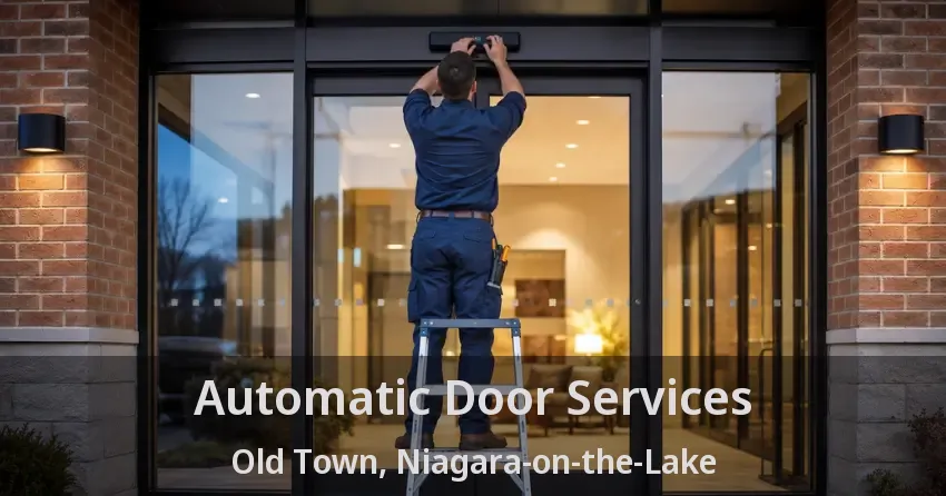Automatic Door Services Old Town, Niagara-on-the-Lake - ON