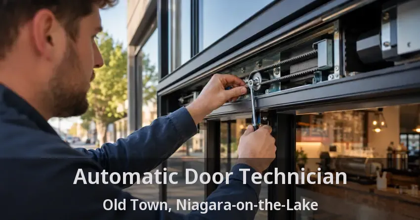 Automatic Door Technician Old Town, Niagara-on-the-Lake - ON