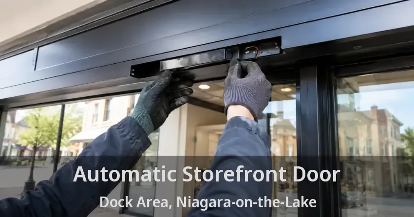 Automatic Storefront Door Dock Area, Niagara-on-the-Lake - ON