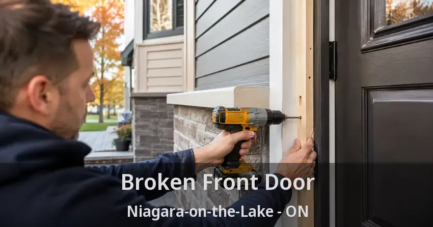 Broken Front Door Niagara-on-the-Lake - ON