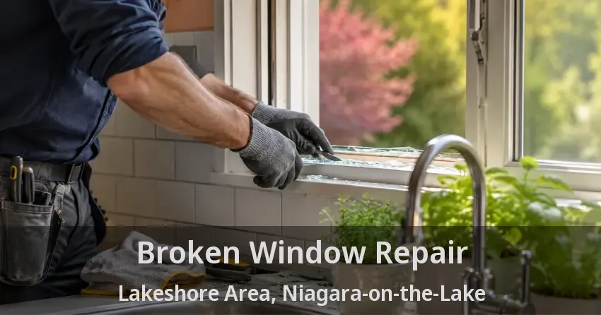 Broken Window Repair Lakeshore Area, Niagara-on-the-Lake - ON