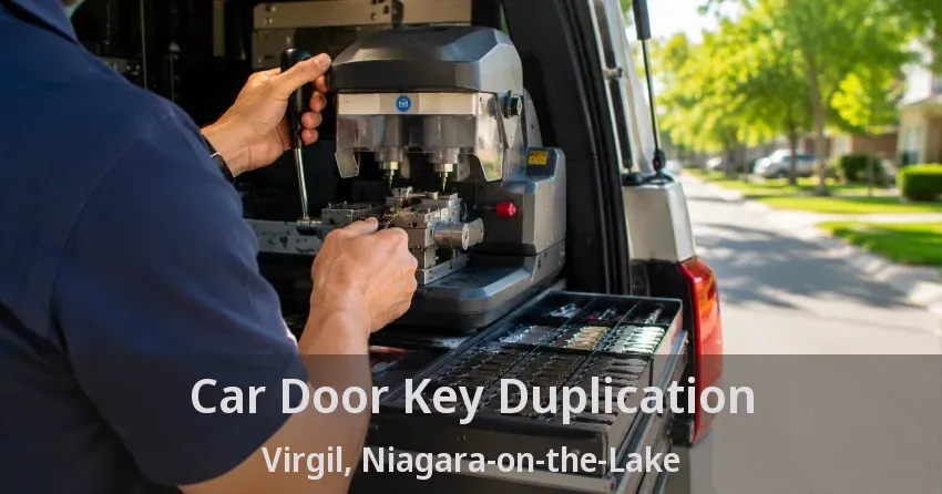 Car Door Key Duplication Virgil, Niagara-on-the-Lake - ON