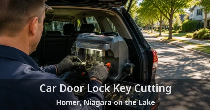 Car Door Lock Key Cutting Homer, Niagara-on-the-Lake - ON