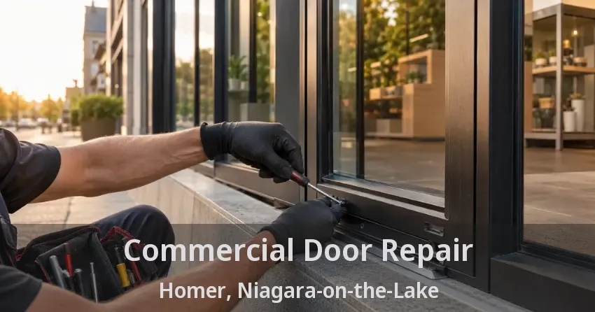 Commercial Door Repair Homer, Niagara-on-the-Lake - ON