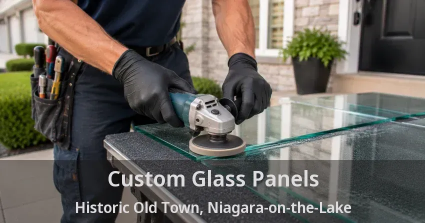 Custom Glass Panels Historic Old Town, Niagara-on-the-Lake - ON