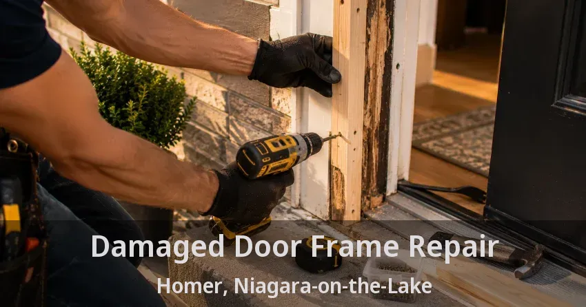 Damaged Door Frame Repair Homer, Niagara-on-the-Lake - ON