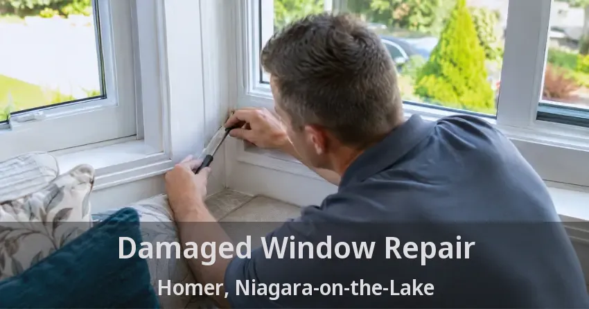Damaged Window Repair Homer, Niagara-on-the-Lake - ON