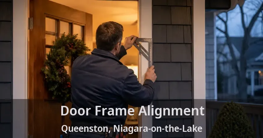 Door Frame Alignment Queenston, Niagara-on-the-Lake - ON