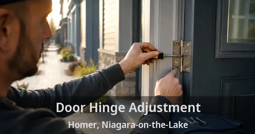 Door Hinge Adjustment Homer, Niagara-on-the-Lake - ON