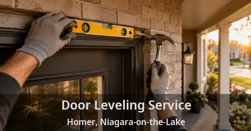 Door Leveling Service Homer, Niagara-on-the-Lake - ON
