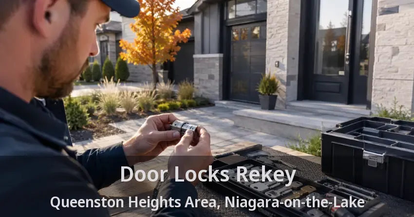 Door Locks Rekey Queenston Heights Area, Niagara-on-the-Lake - ON