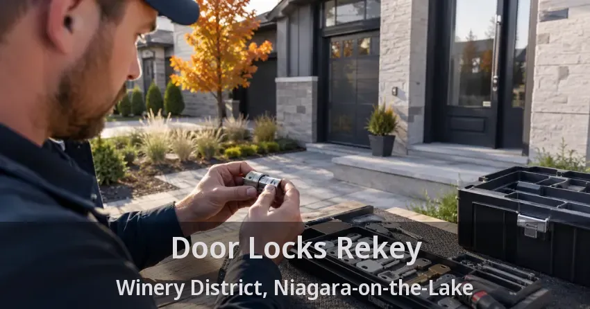 Door Locks Rekey Winery District, Niagara-on-the-Lake - ON