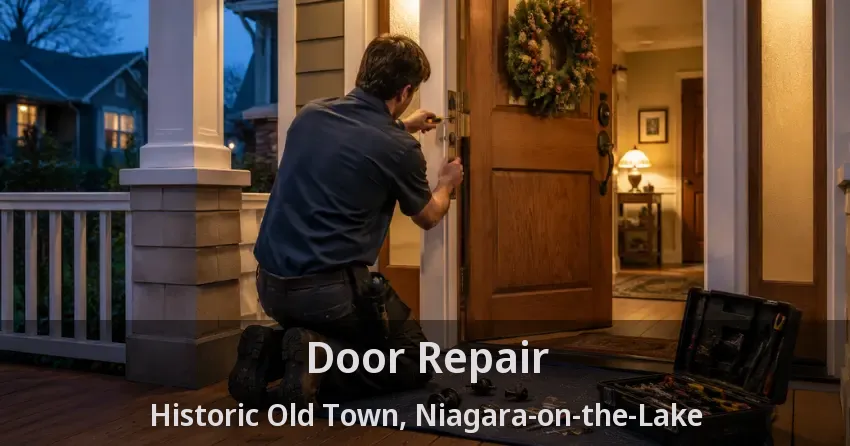 Door Repair Historic Old Town, Niagara-on-the-Lake - ON