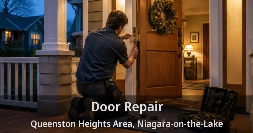 Door Repair Queenston Heights Area, Niagara-on-the-Lake - ON