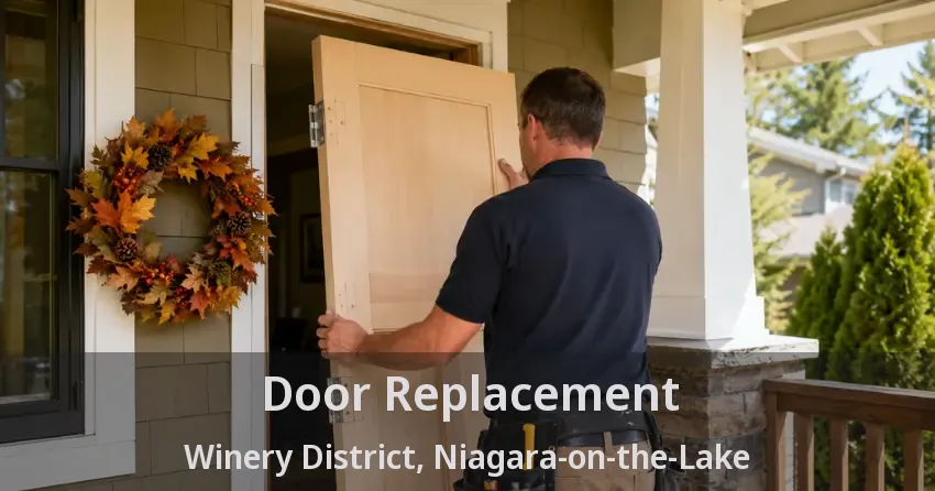 Door Replacement Winery District, Niagara-on-the-Lake - ON