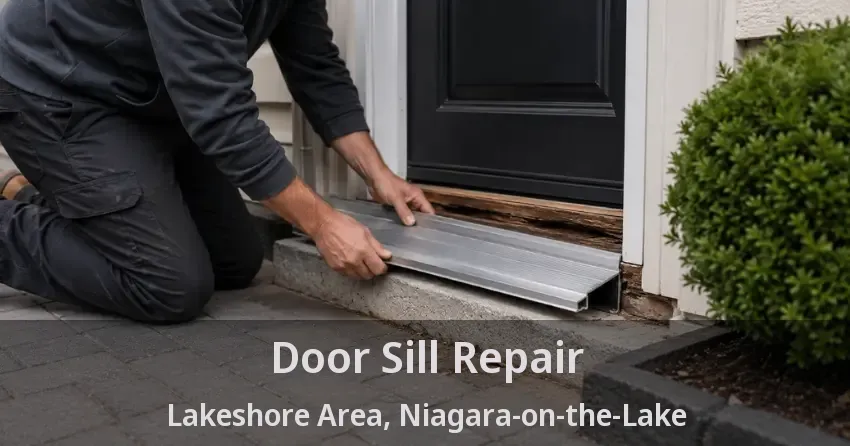 Door Sill Repair Lakeshore Area, Niagara-on-the-Lake - ON