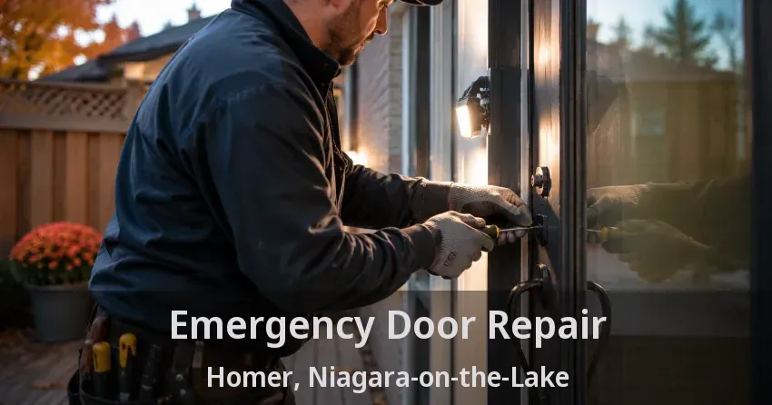 Emergency Door Repair Homer, Niagara-on-the-Lake - ON
