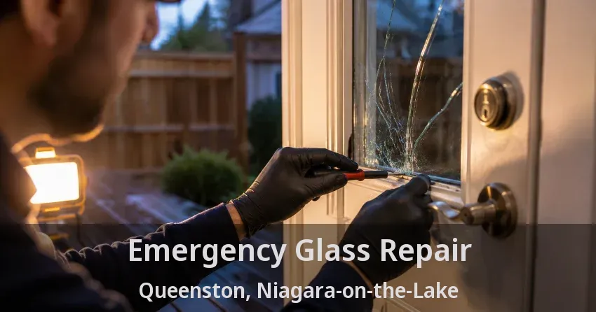 Emergency Glass Repair Queenston, Niagara-on-the-Lake - ON