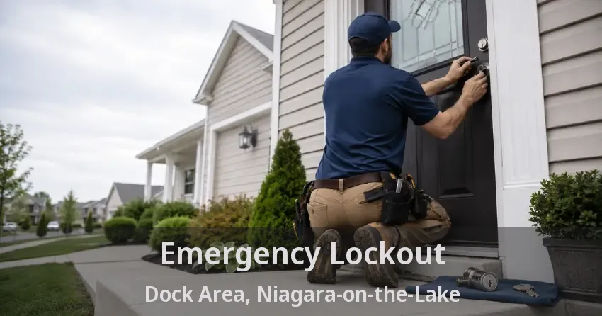 Emergency Lockout Dock Area, Niagara-on-the-Lake - ON