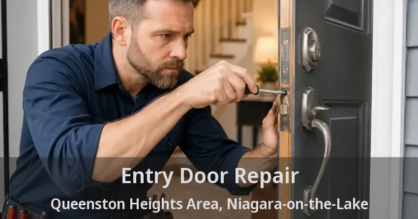 Entry Door Repair Queenston Heights Area, Niagara-on-the-Lake - ON