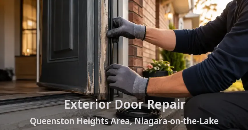 Exterior Door Repair Queenston Heights Area, Niagara-on-the-Lake - ON