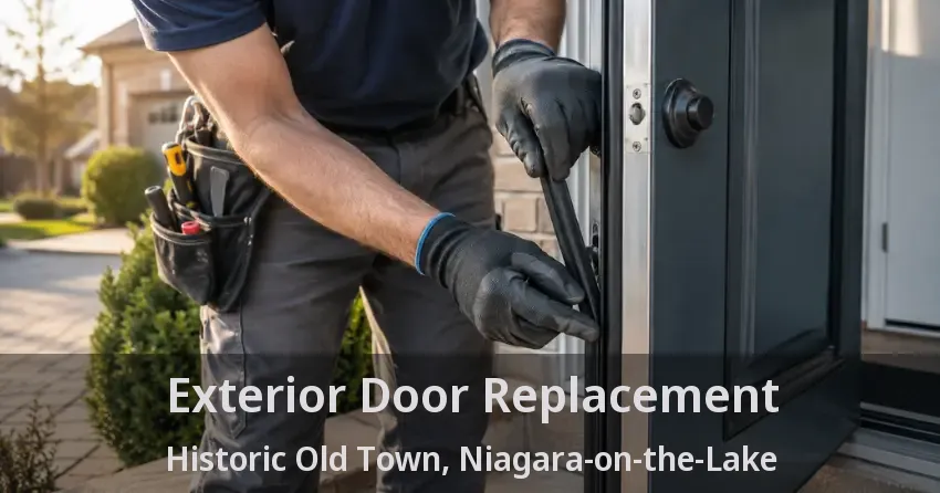 Exterior Door Replacement Historic Old Town, Niagara-on-the-Lake - ON