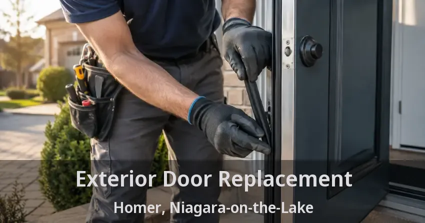 Exterior Door Replacement Homer, Niagara-on-the-Lake - ON