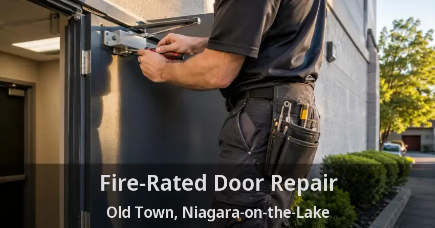 Fire-Rated Door Repair Old Town, Niagara-on-the-Lake - ON