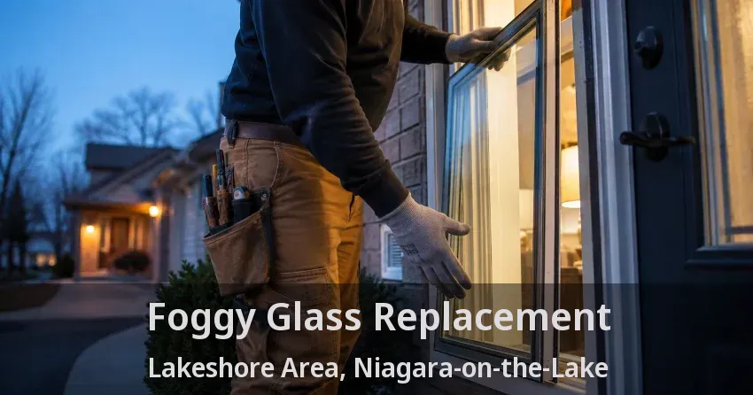 Foggy Glass Replacement Lakeshore Area, Niagara-on-the-Lake - ON