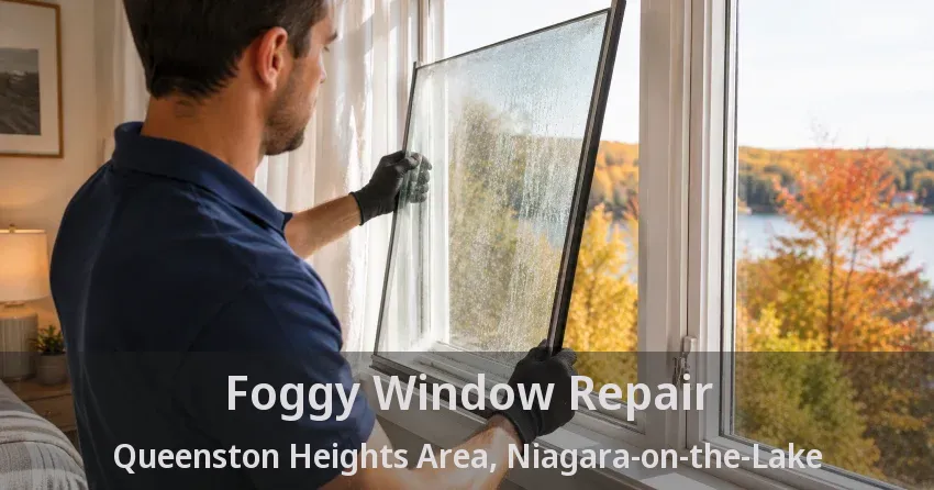 Foggy Window Repair Queenston Heights Area, Niagara-on-the-Lake - ON