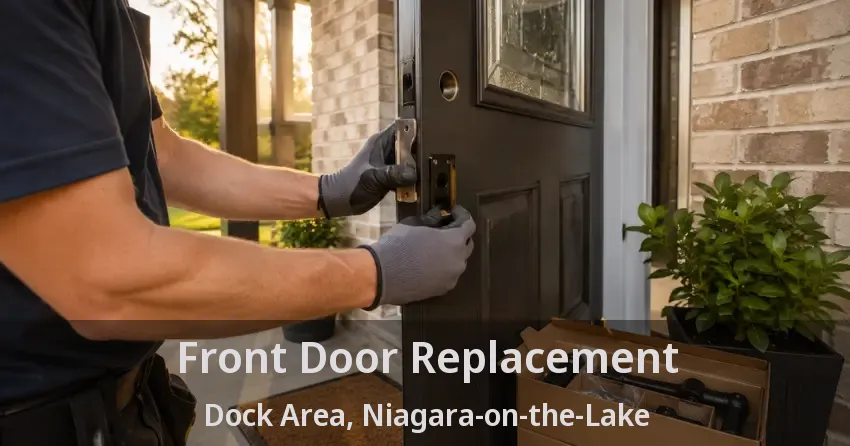 Front Door Replacement Dock Area, Niagara-on-the-Lake - ON