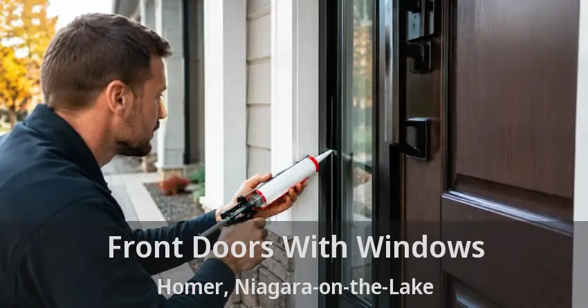 Front Doors With Windows Homer, Niagara-on-the-Lake - ON
