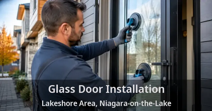 Glass Door Installation Lakeshore Area, Niagara-on-the-Lake - ON