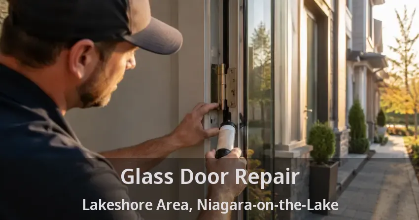 Glass Door Repair Lakeshore Area, Niagara-on-the-Lake - ON