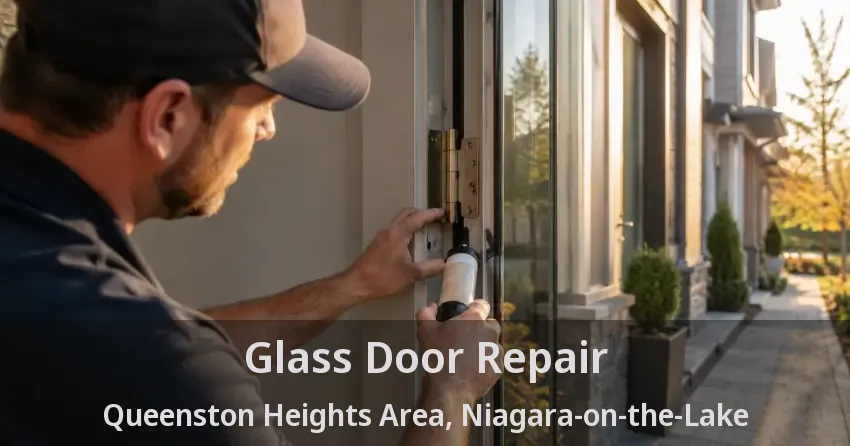 Glass Door Repair Queenston Heights Area, Niagara-on-the-Lake - ON