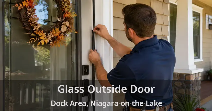 Glass Outside Door Dock Area, Niagara-on-the-Lake - ON