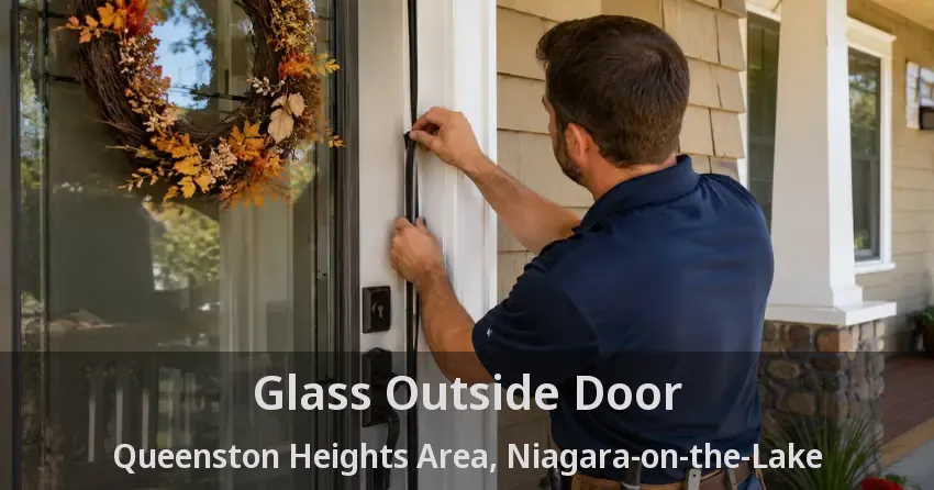 Glass Outside Door Queenston Heights Area, Niagara-on-the-Lake - ON