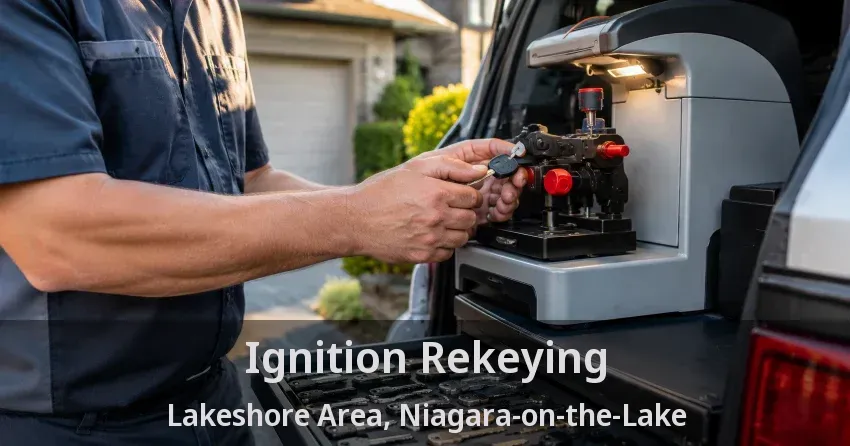 Ignition Rekeying Lakeshore Area, Niagara-on-the-Lake - ON