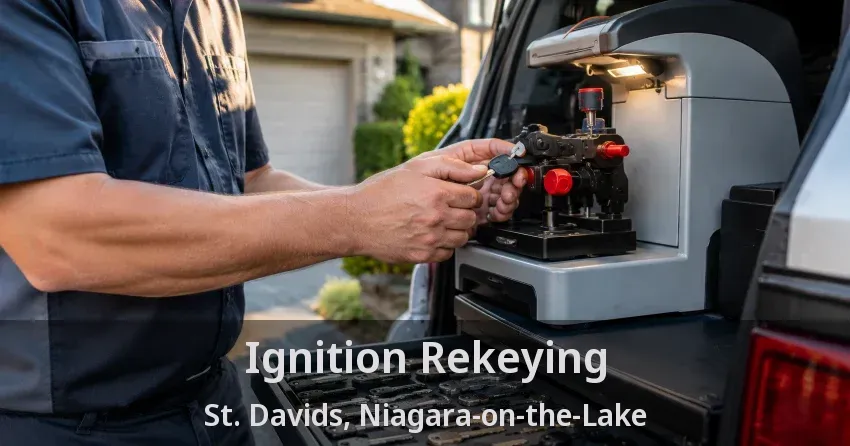 Ignition Rekeying St. Davids, Niagara-on-the-Lake - ON