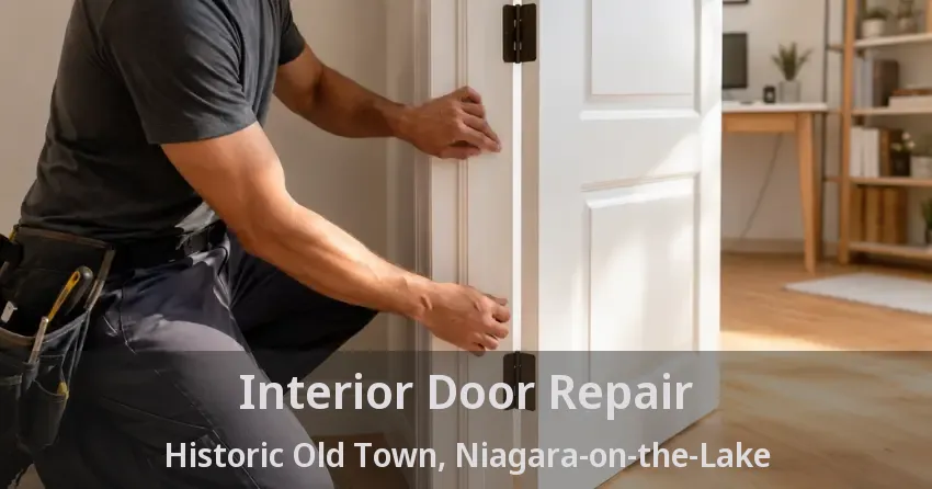 Interior Door Repair Historic Old Town, Niagara-on-the-Lake - ON