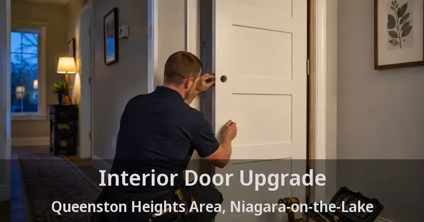 Interior Door Upgrade Queenston Heights Area, Niagara-on-the-Lake - ON