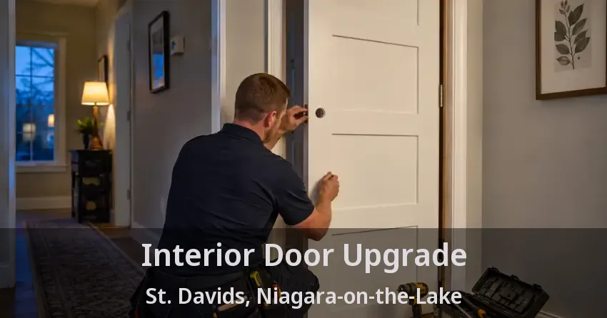 Interior Door Upgrade St. Davids, Niagara-on-the-Lake - ON