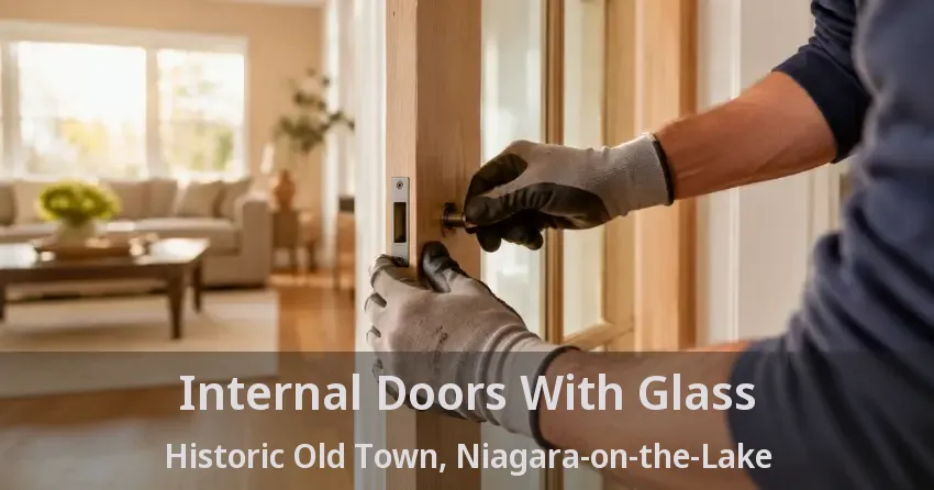 Internal Doors With Glass Historic Old Town, Niagara-on-the-Lake - ON