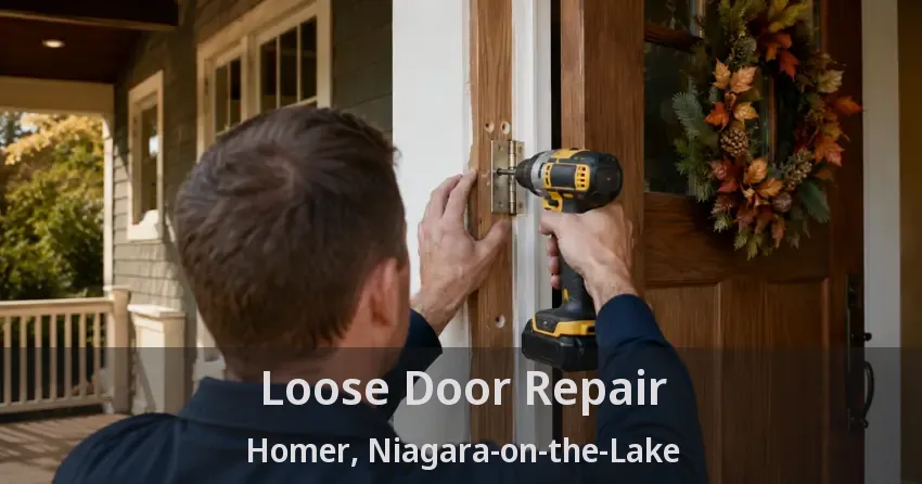 Loose Door Repair Homer, Niagara-on-the-Lake - ON