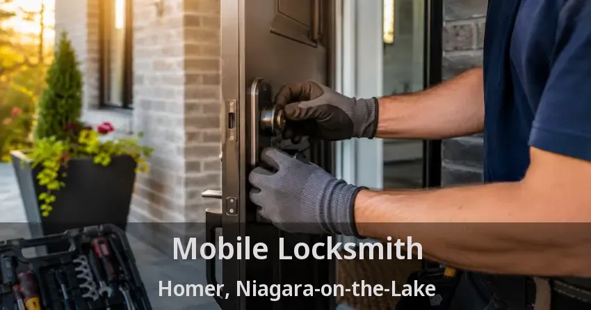 Mobile Locksmith Homer, Niagara-on-the-Lake - ON
