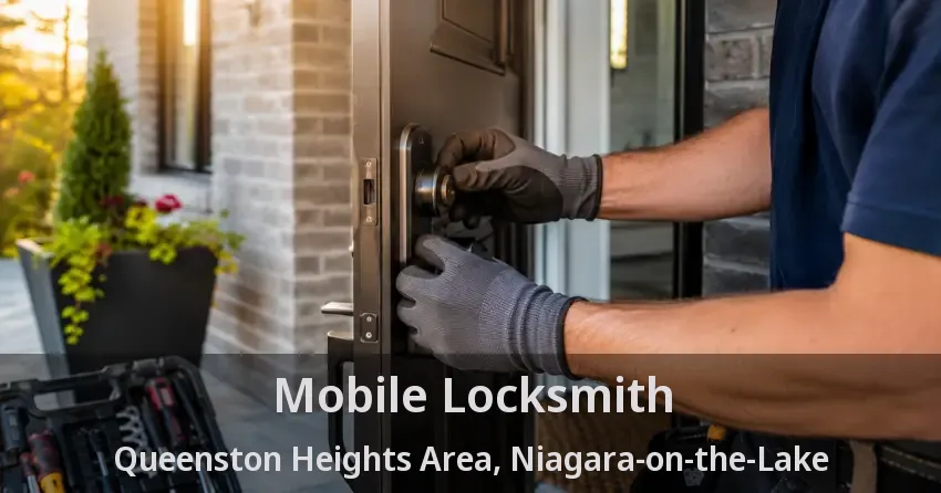 Mobile Locksmith Queenston Heights Area, Niagara-on-the-Lake - ON