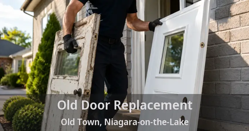 Old Door Replacement Old Town, Niagara-on-the-Lake - ON
