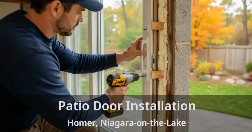 Patio Door Installation Homer, Niagara-on-the-Lake - ON